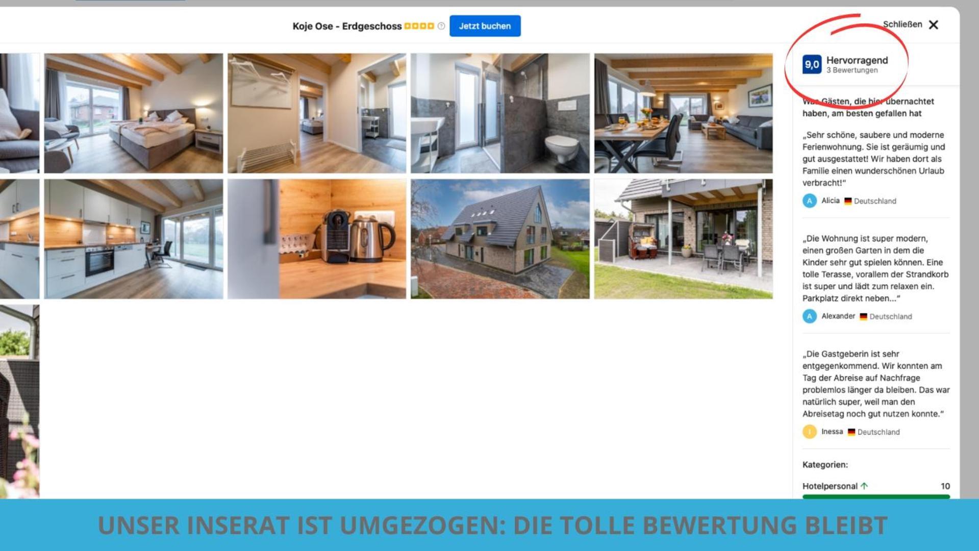 Kuestenkojen Mit 4 Ferienwohnungen Fuer 1 Bis 8 Pers Mit Diversen Schlafzimmern, Garten Oder Balkon 比苏姆 外观 照片