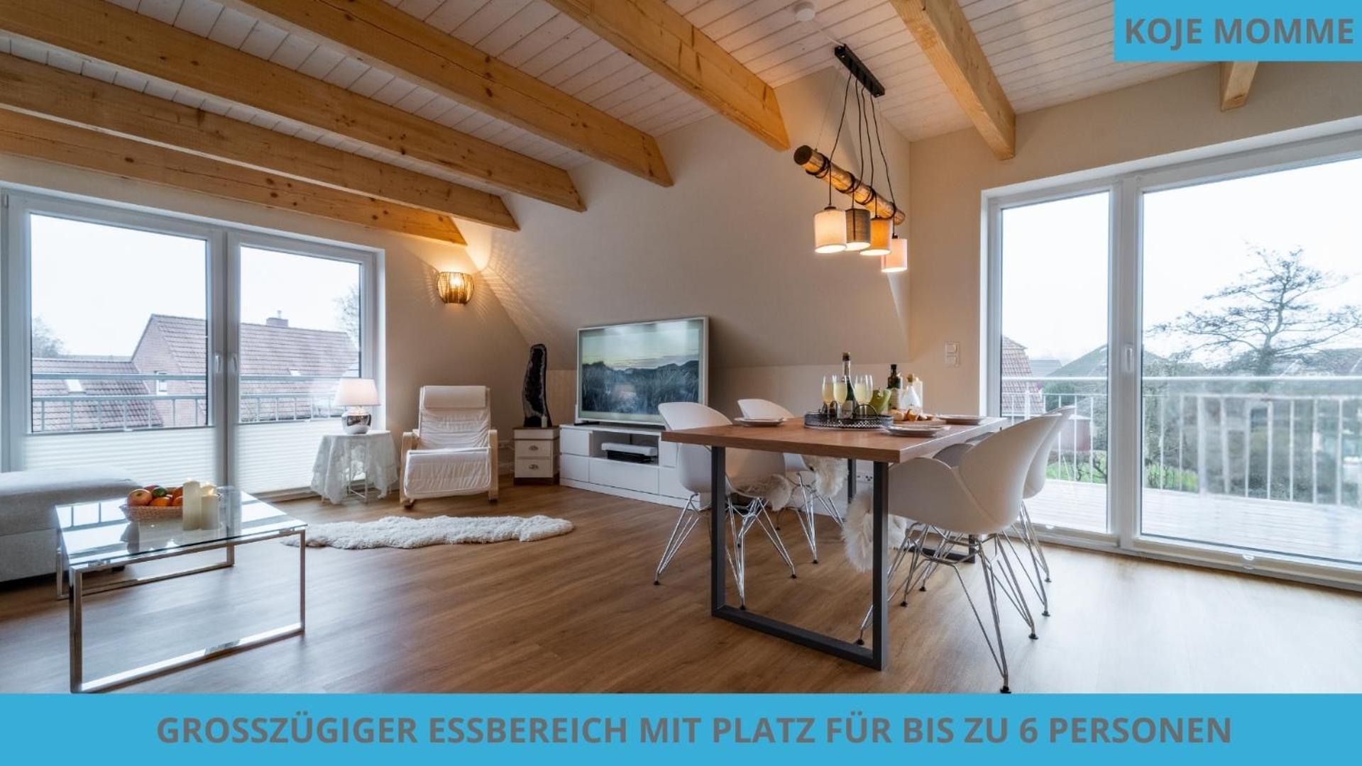 Kuestenkojen Mit 4 Ferienwohnungen Fuer 1 Bis 8 Pers Mit Diversen Schlafzimmern, Garten Oder Balkon 比苏姆 外观 照片