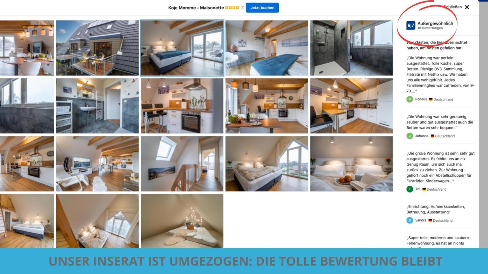 Kuestenkojen Mit 4 Ferienwohnungen Fuer 1 Bis 8 Pers Mit Diversen Schlafzimmern, Garten Oder Balkon 比苏姆 外观 照片