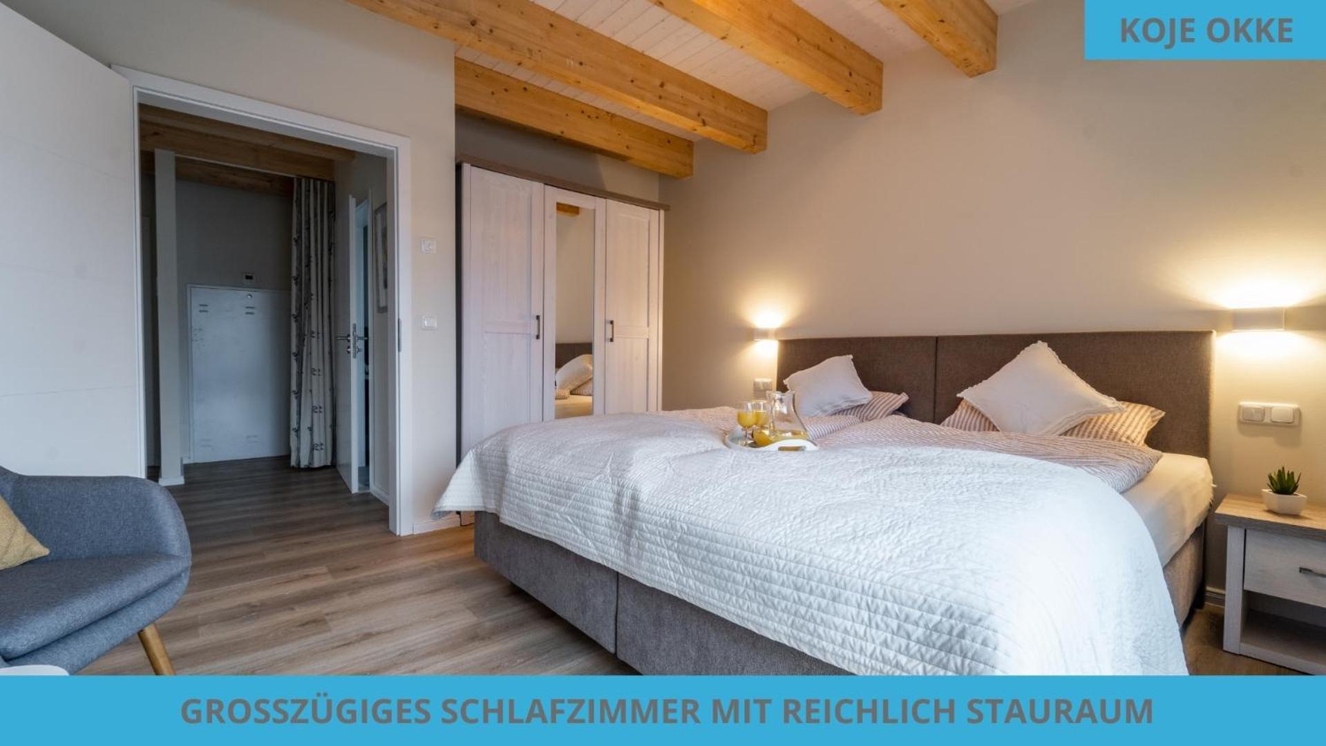 Kuestenkojen Mit 4 Ferienwohnungen Fuer 1 Bis 8 Pers Mit Diversen Schlafzimmern, Garten Oder Balkon 比苏姆 外观 照片