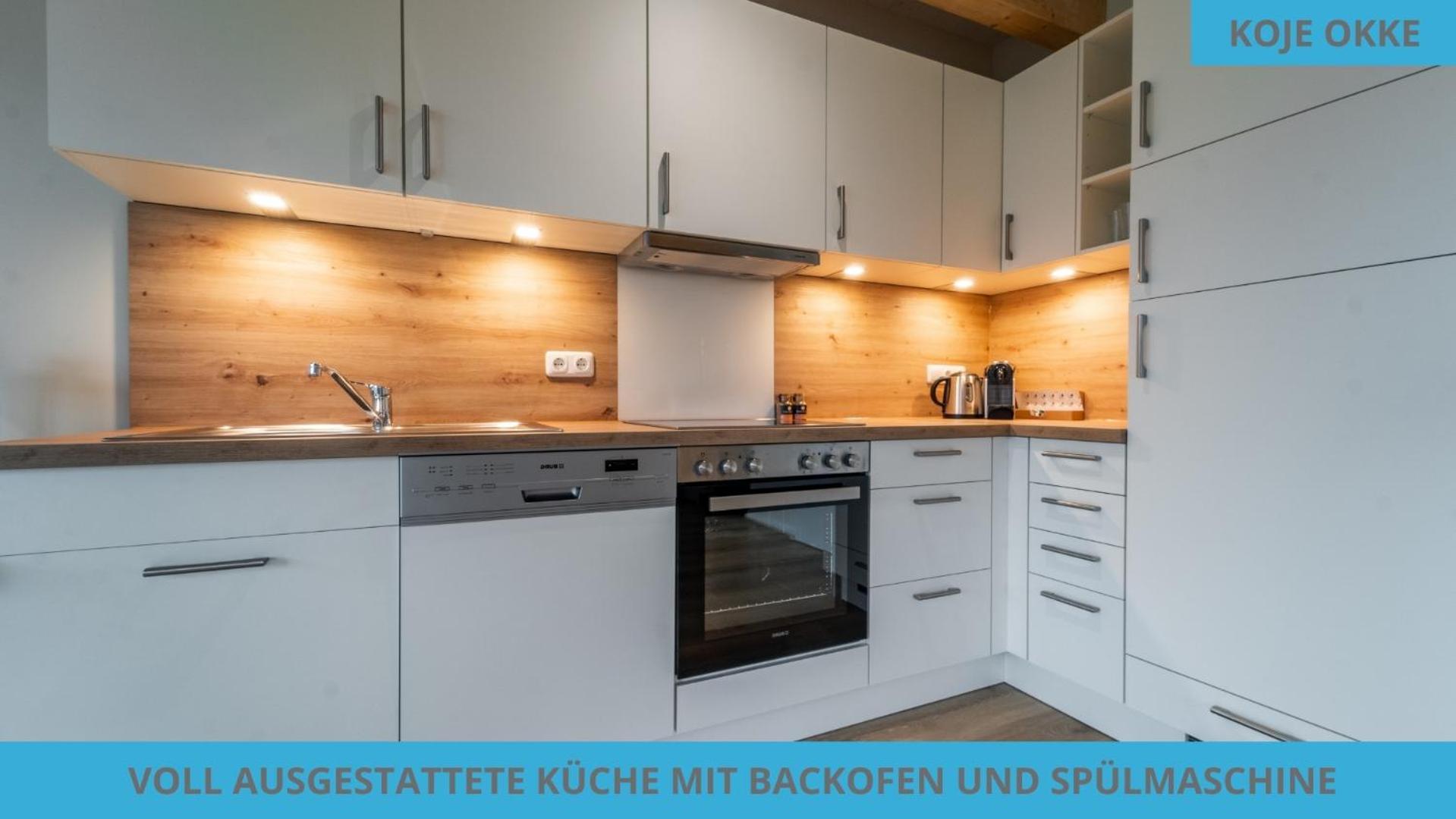 Kuestenkojen Mit 4 Ferienwohnungen Fuer 1 Bis 8 Pers Mit Diversen Schlafzimmern, Garten Oder Balkon 比苏姆 外观 照片