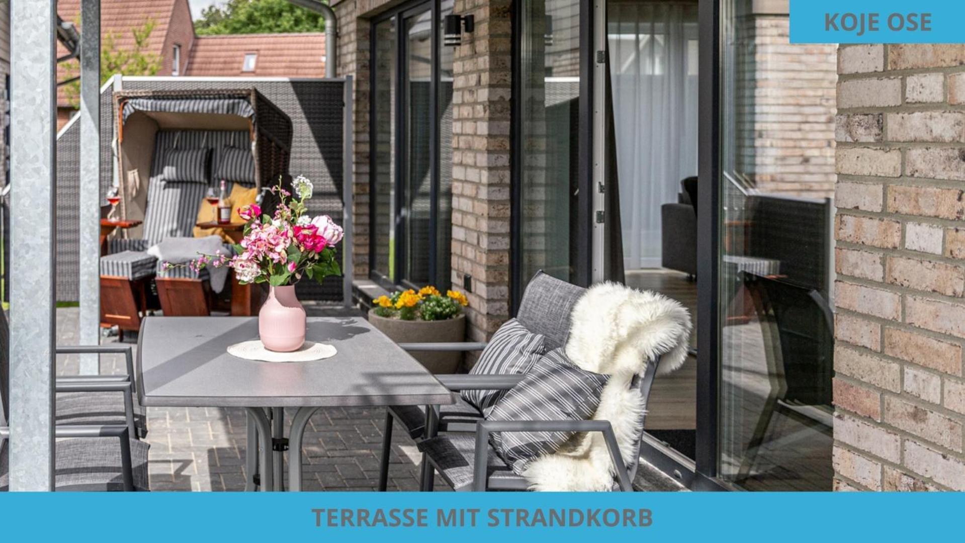 Kuestenkojen Mit 4 Ferienwohnungen Fuer 1 Bis 8 Pers Mit Diversen Schlafzimmern, Garten Oder Balkon 比苏姆 外观 照片